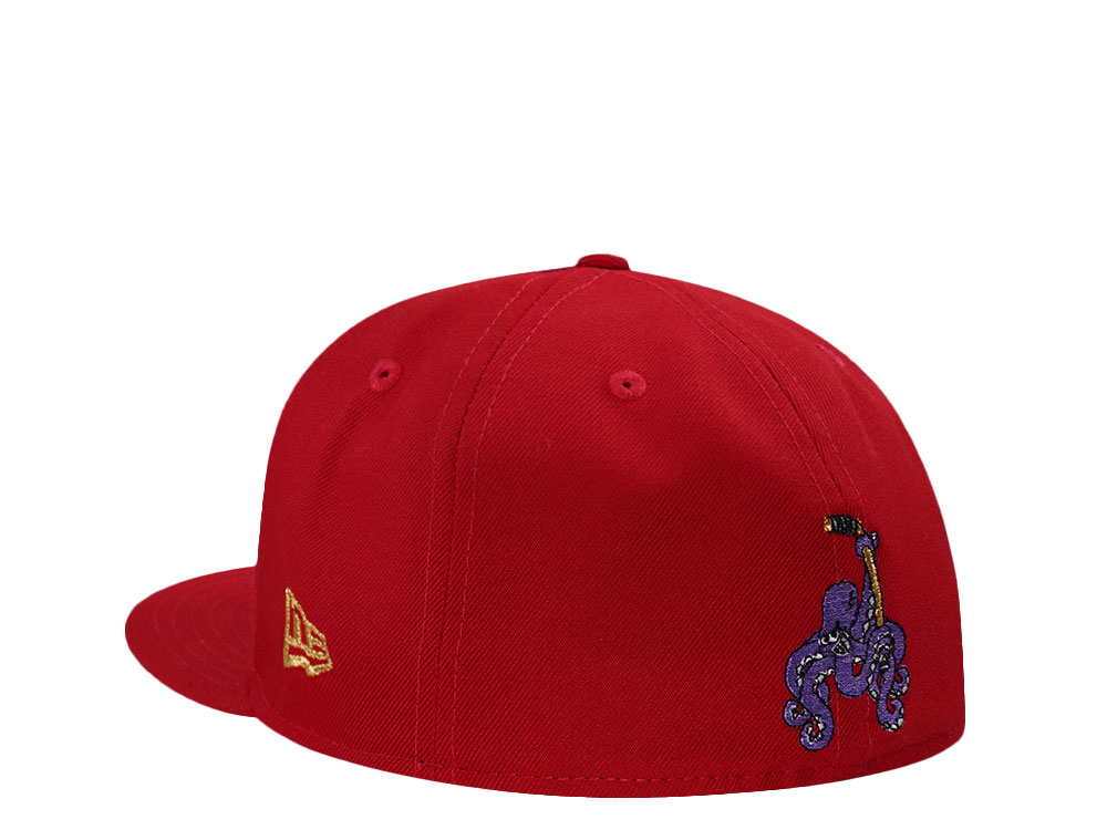 New Era Detroit Red Wings Centennial Stanley Cup Champions 2002 Red Prime Edition 59Fifty Fitted Hat