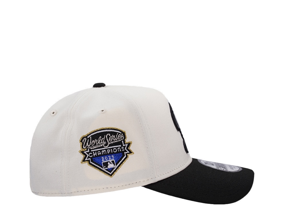 New Era Los Angeles Dodgers World Series Champions Chrome Two Tone Edition 9Forty A Frame Snapback Hat