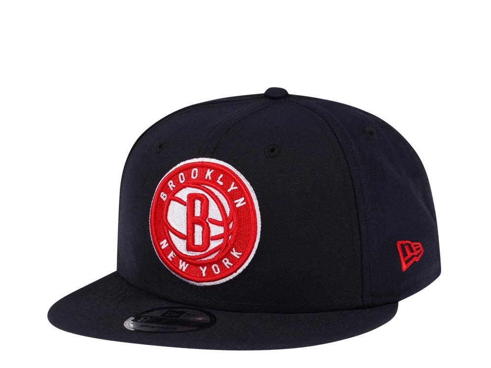 New Era Brooklyn Nets Navy Red Edition 9Fifty Snapback Hat