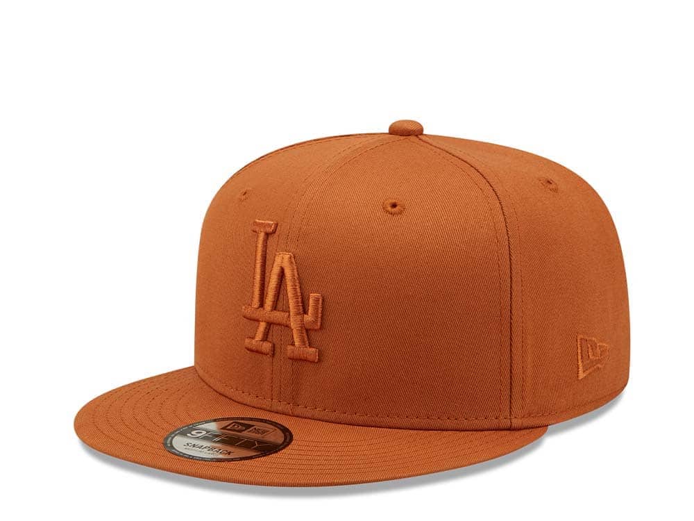 New Era Los Angeles Dodgers Essential Orange 9Fifty Snapback Hat