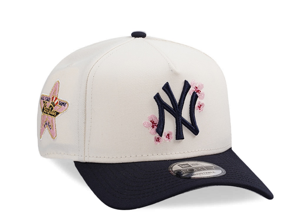 New Era New York Yankees All Star Game 1960 Chrome Two Tone Edition 9Forty A Frame Snapback Hat