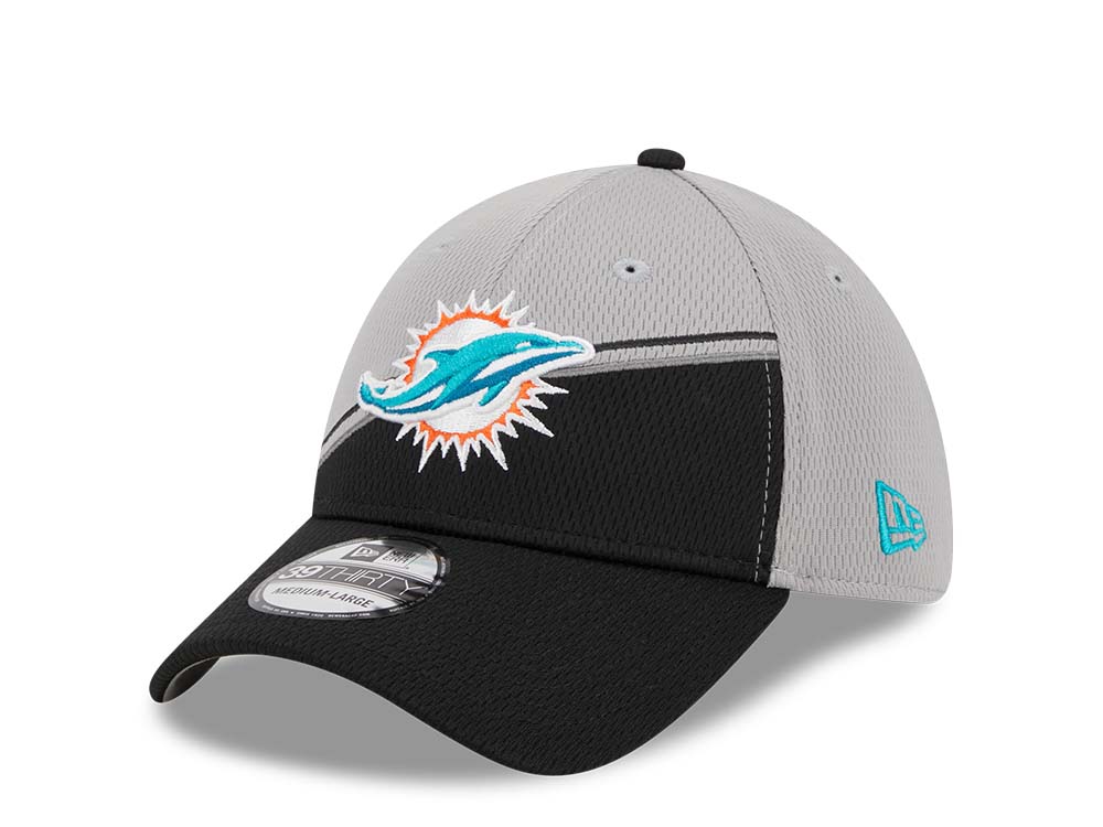New Era Miami Dolphins NFL Sideline 2023 39Thirty Stretch Hat