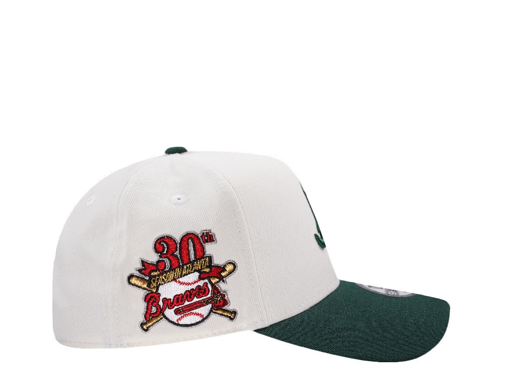 New Era Atlanta Braves 30th Anniversary Dollar Chrome Two Tone Edition 9Forty A Frame Snapback Hat