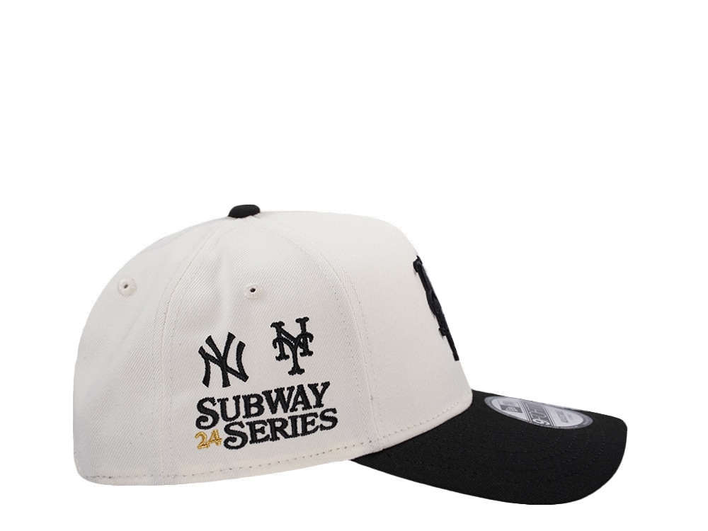 New Era New York Mets Subway Series Chrome Two Tone Edition 9Forty A Frame Snapback Hat