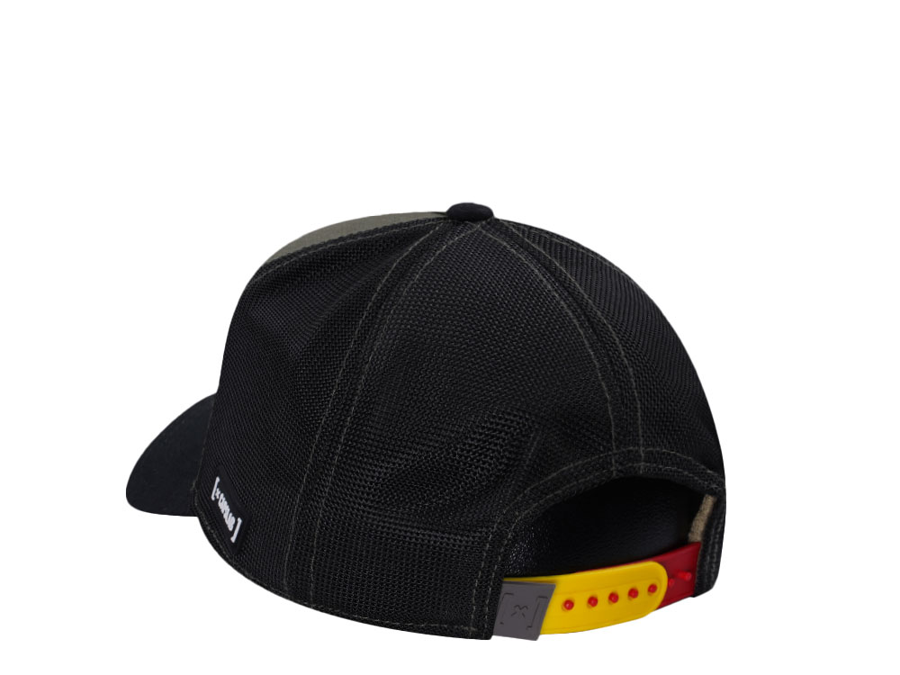 Capslab Natrual Mystik Lion Trucker Snapback Hat