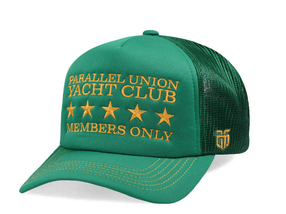 Parallel Union Yacht Club Green Foam Edition Trucker Snapback Hat