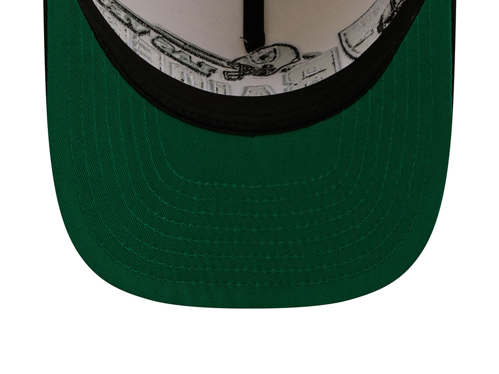 New Era Las Vegas Raiders Classic Logo Two Tone Edition 9Fifty A Frame Snapback Hat