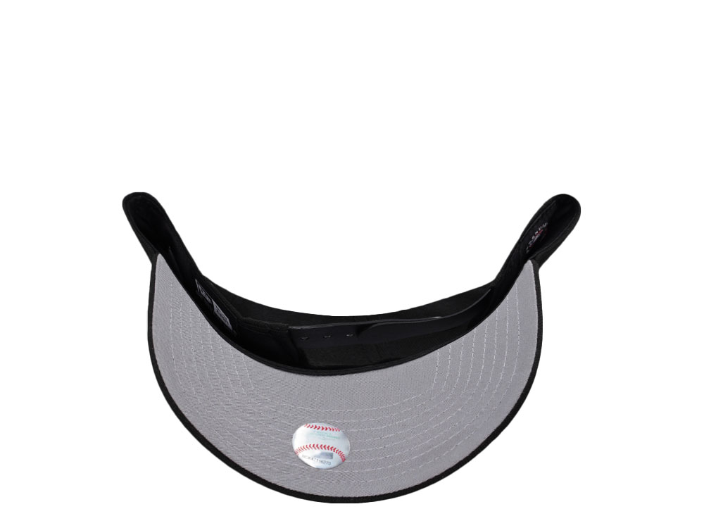 New Era Los Angeles Dodgers World Series Champs 2024 Black Red Edition 9Forty A Frame Snapback Hat