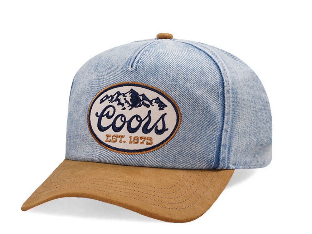 American Needle Coors Fulton Denim Edition Snapback Hat