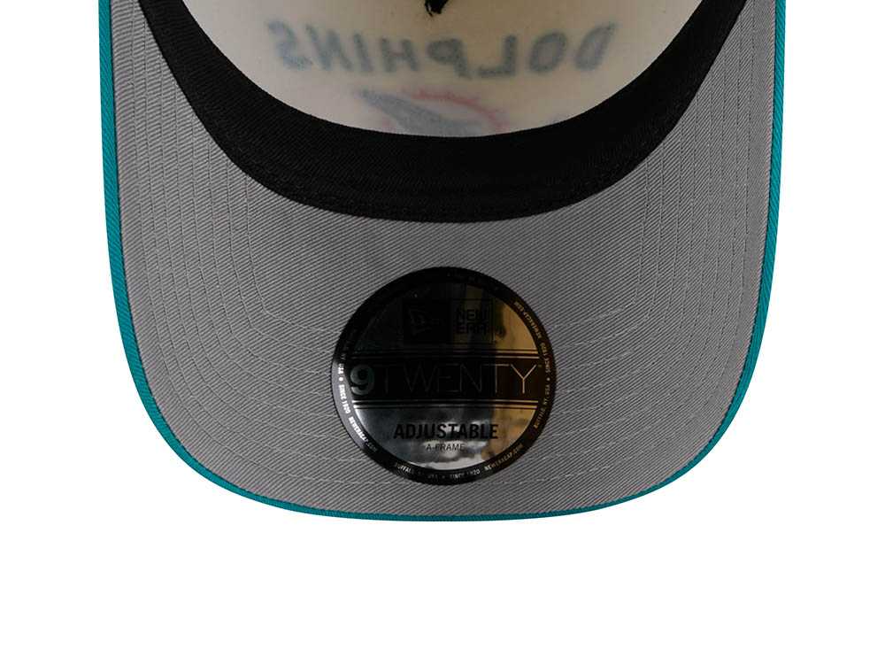 New Era Miami Dolphins 2025 Draft Edition 9Twenty A Frame Strapback Hat