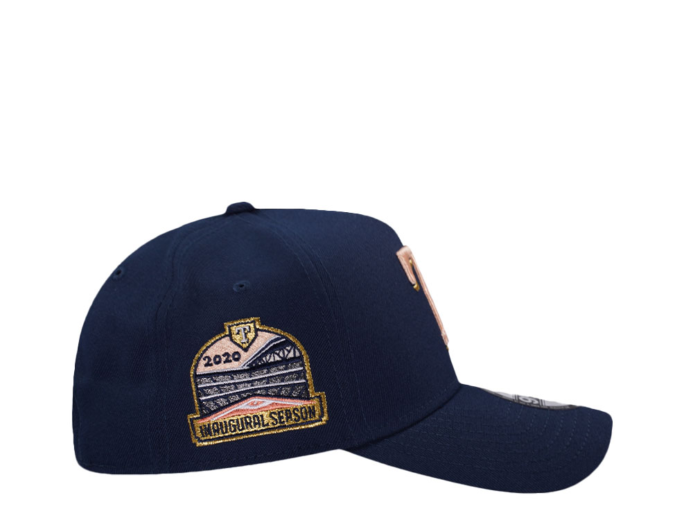 New Era Texas Rangers Inaugural Season 1972 Navy Prime Edition 9Forty A Frame Snapback Hat