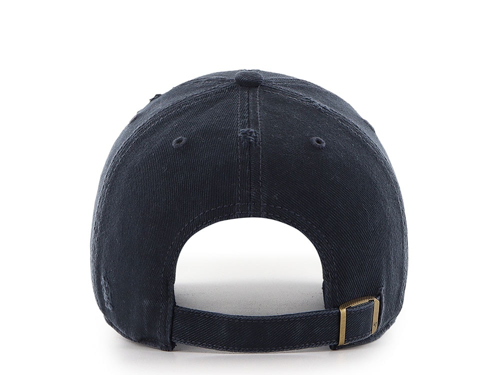 47 Brand Toronto Maple Leafs Weathered Navy Clean Up Strapback Hat