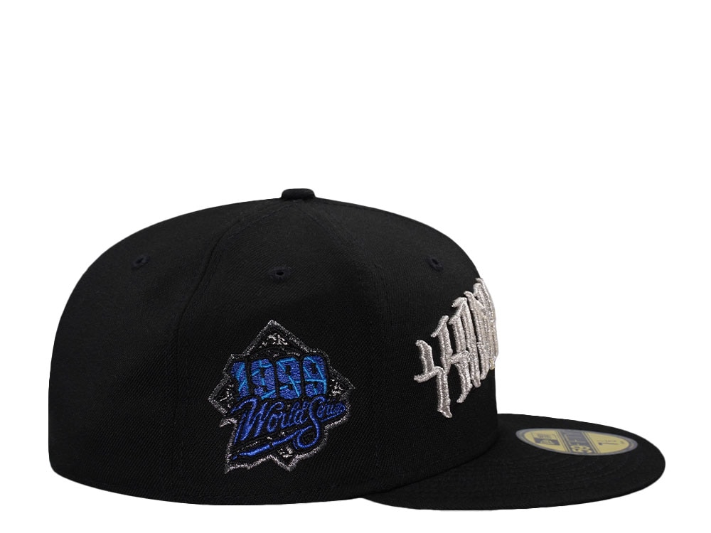 New Era New York Yankees World Series 1999 Metallic Script Prime Edition 59Fifty Fitted Hat