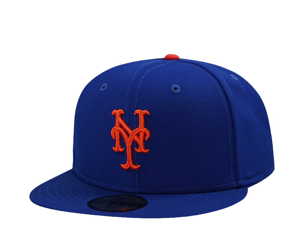 New Era New York Mets Wool Authentic On-Field Blue Prime Edition 59Fifty Fitted Hat