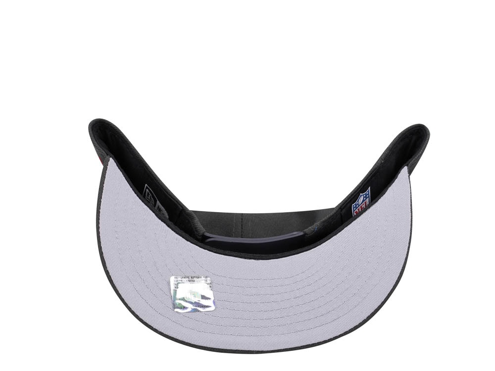 New Era Tampa Bay Buccaneers Gray Red Detail Edition 9Fifty Snapback Hat