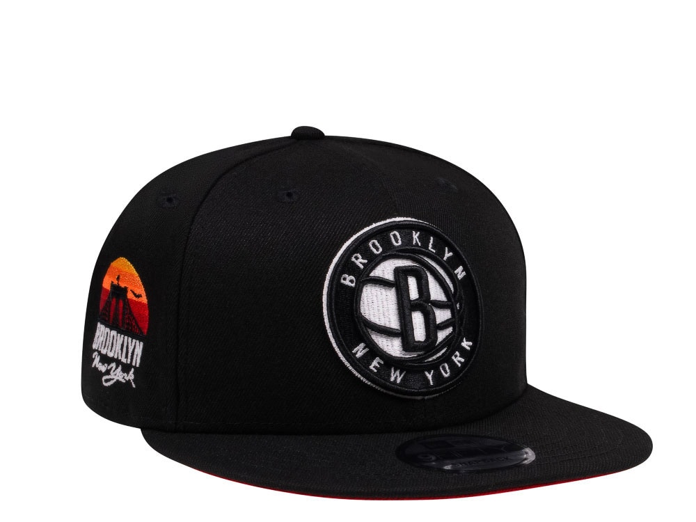 New Era Brooklyn Nets Home Badge Edition 9Fifty Snapback Hat