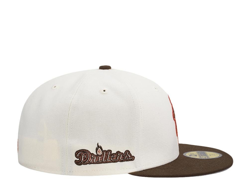 New Era Tulsa Drillers Copper Chrome Edition 59Fifty Fitted Hat