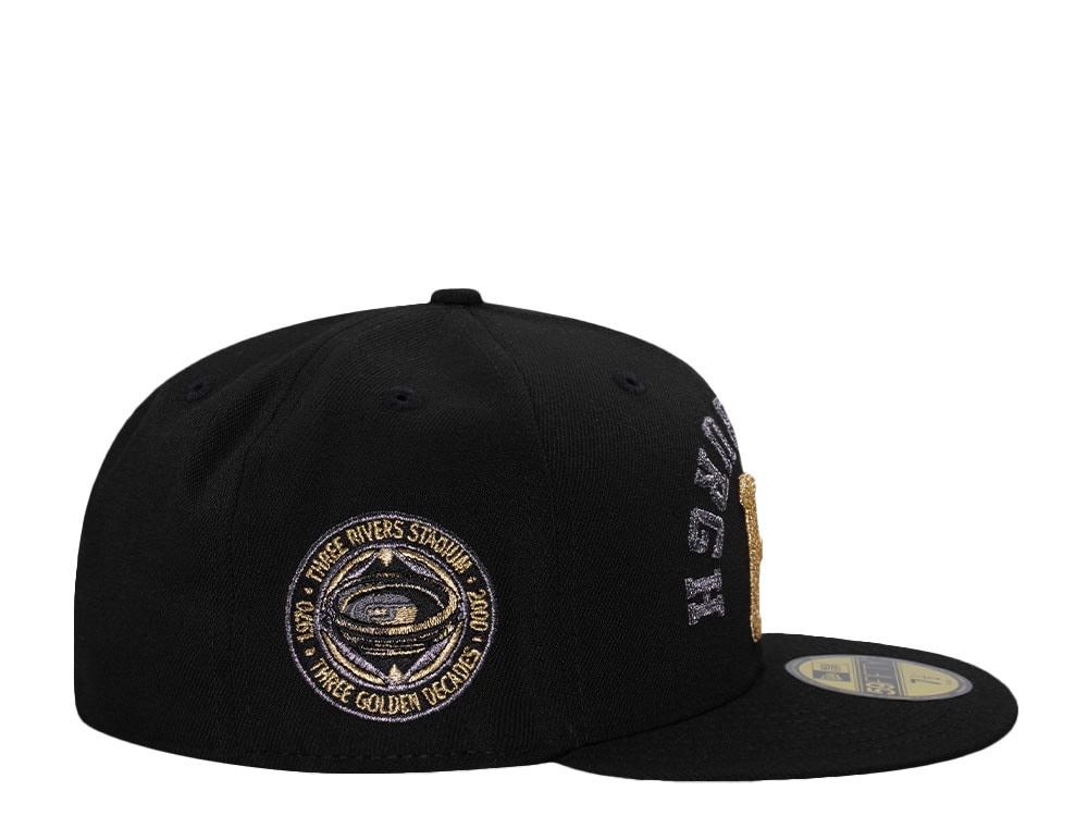 New Era Pittsburgh Pirates Stadium Anniversary Chain Stitch Metallic Prime Edition 59Fifty Fitted Hat