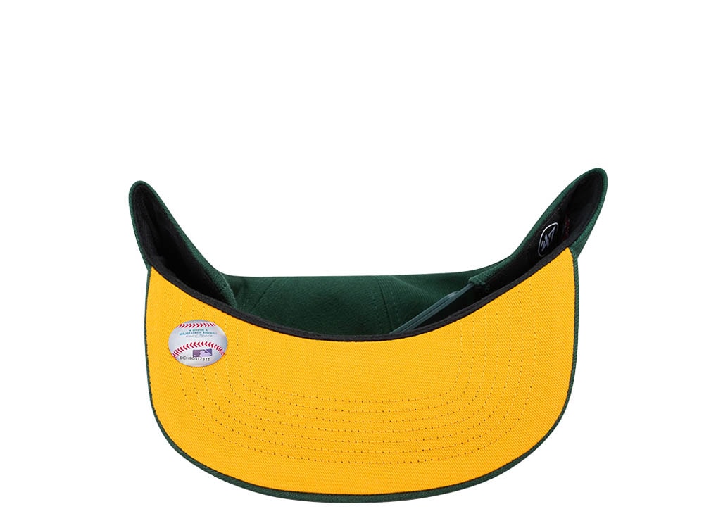 47Brand Oakland Athletics World Series 1989 Dark Green Sure Shot Under Captain Snapback Hat