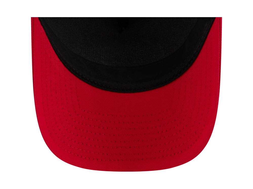 New Era Kansas City Chiefs Official Team Color Edition 9Forty M Crown A Frame Trucker Snapback Hat