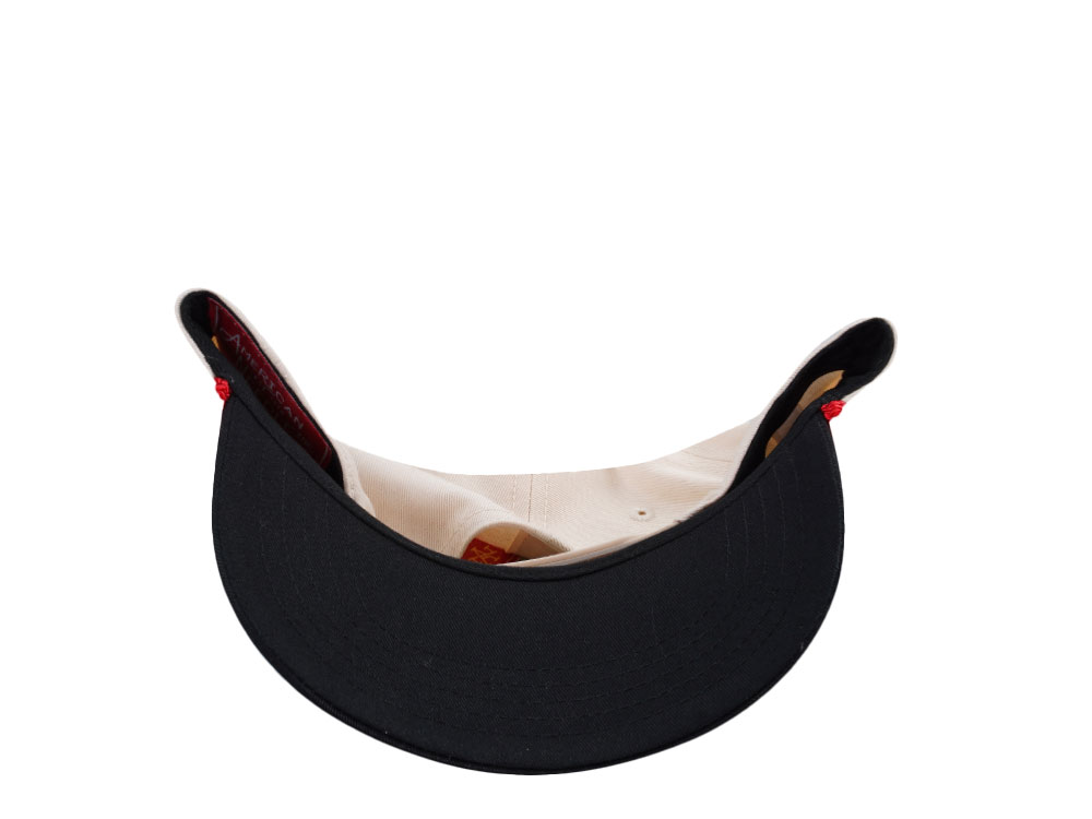 American Needle Daytona Roscoe White Snapback Hat