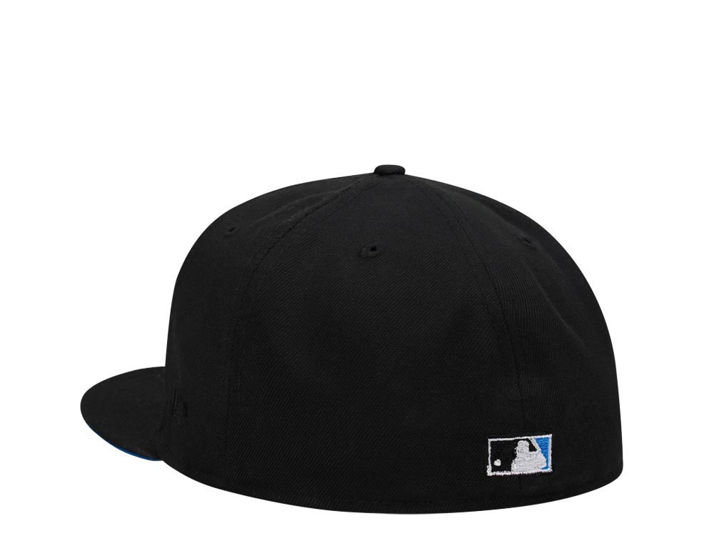 New Era Toronto Blue Jays 25th Anniversary Black Script Edition 59Fifty Fitted Hat