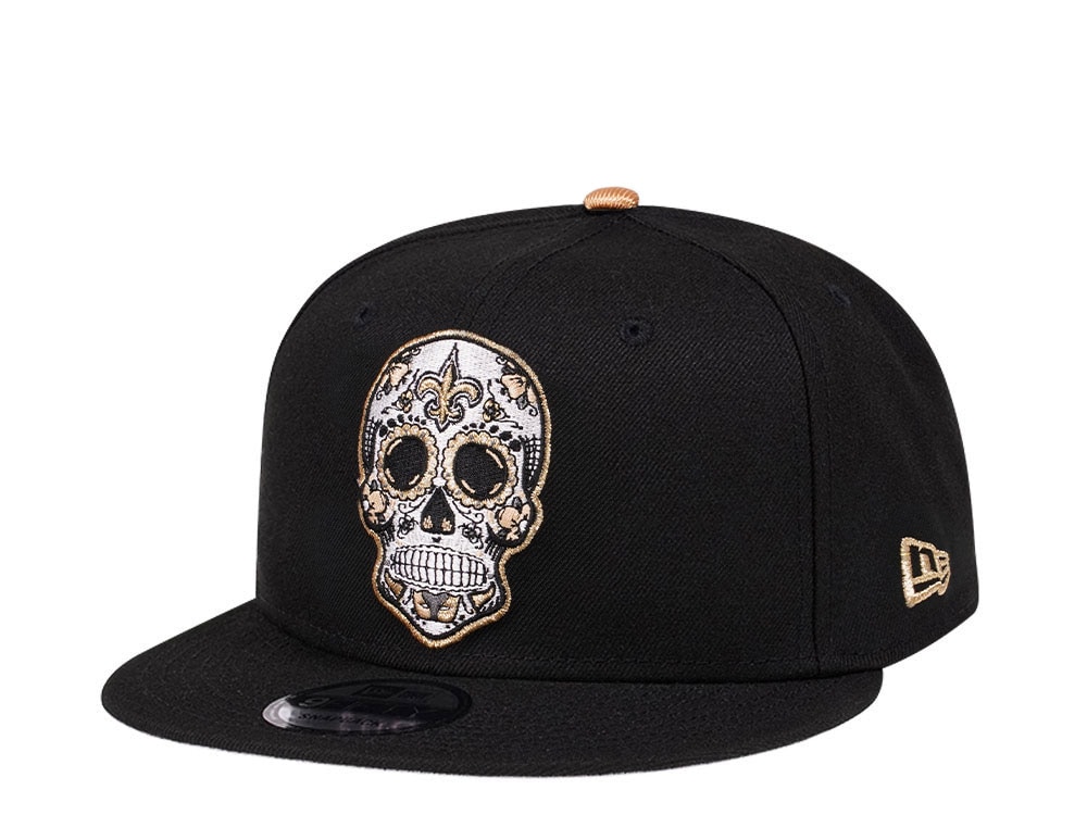 New Era New Orleans Saints Skull Edition 9Fifty Snapback Hat