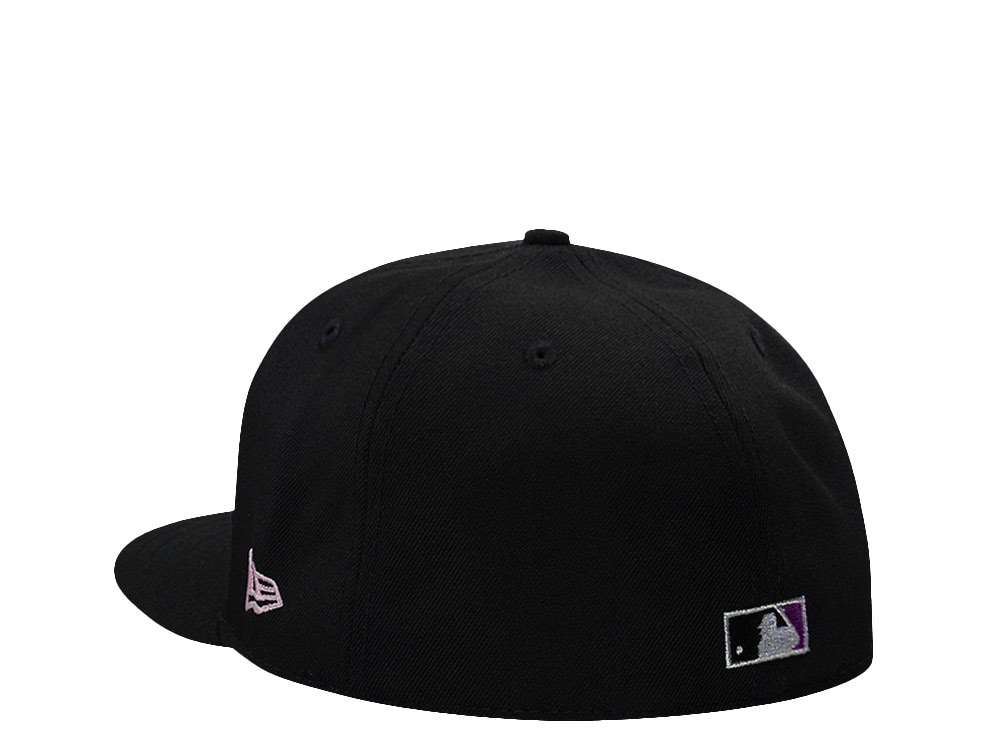 New Era New York Mets Shea Stadium Pink Black Prime Edition 59Fifty Fitted Hat