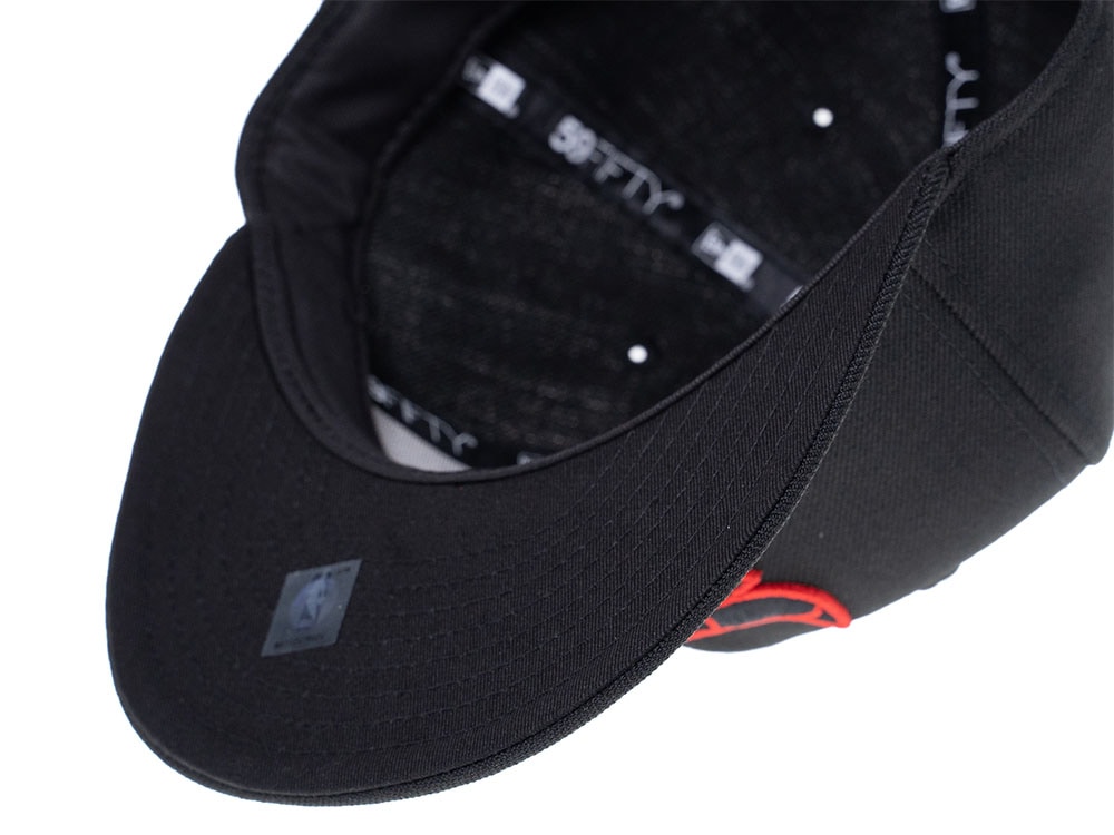 New Era Chicago Bulls Red Pop Edition 59Fifty Fitted Hat