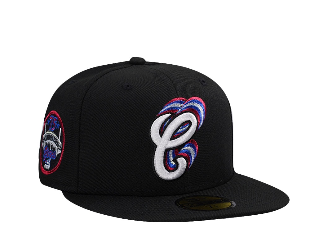 New Era Chicago White Sox 75th Anniversary Black Prime Horror Edition 59Fifty Fitted Hat