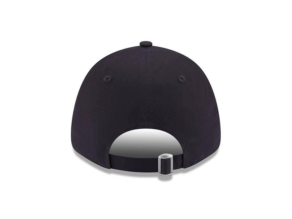 New Era Boston Red Sox Navy Throwback 9Forty Strapback Hat