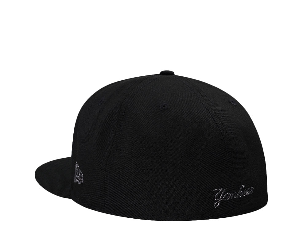 New Era New York Yankees World Series 1999 Black Pewter Prime Edition 59Fifty Fitted Hat