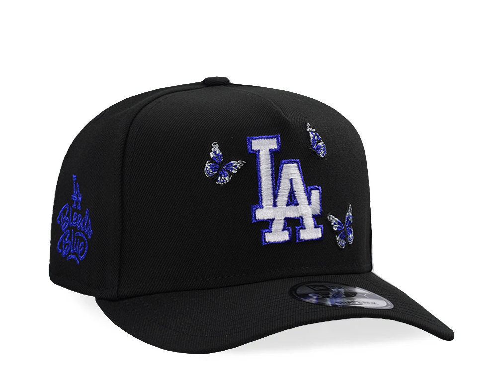 New Era Los Angeles Dodgers Butterfly Black Prime Edition 9Fifty A Frame Snapback Hat