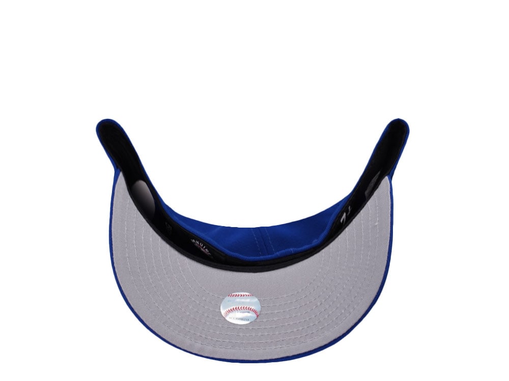 New Era Los Angeles Dodgers World Series 2024 Blue Prime Edition 59Fifty Pre Curved Fitted Hat