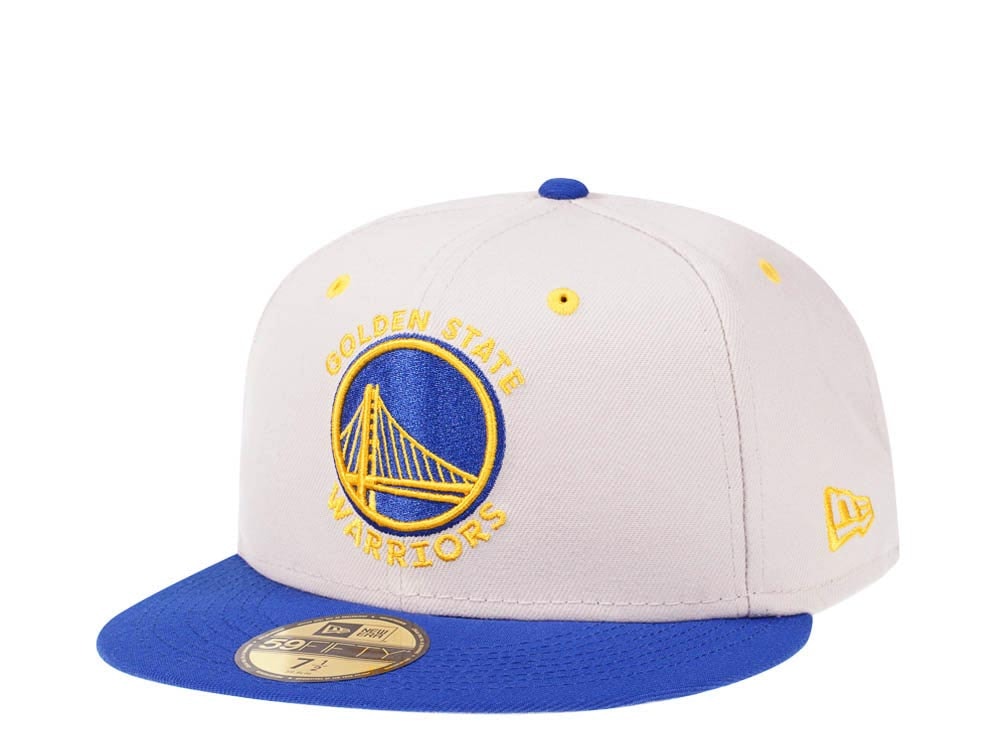 New Era Golden State Warriors Stone Two Tone Edition 59Fifty Fitted Hat