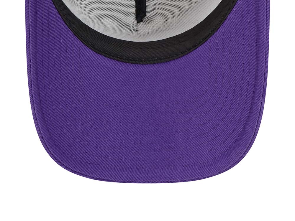 New Era Minnesota Vikings Sideline 2024 9Forty A Frame Trucker Snapback Hat