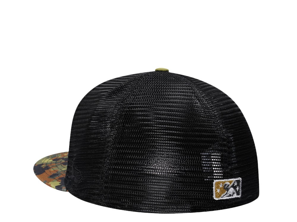 New Era Kinston Indians Flecktarn Trucker Edition 59Fifty Fitted Hat