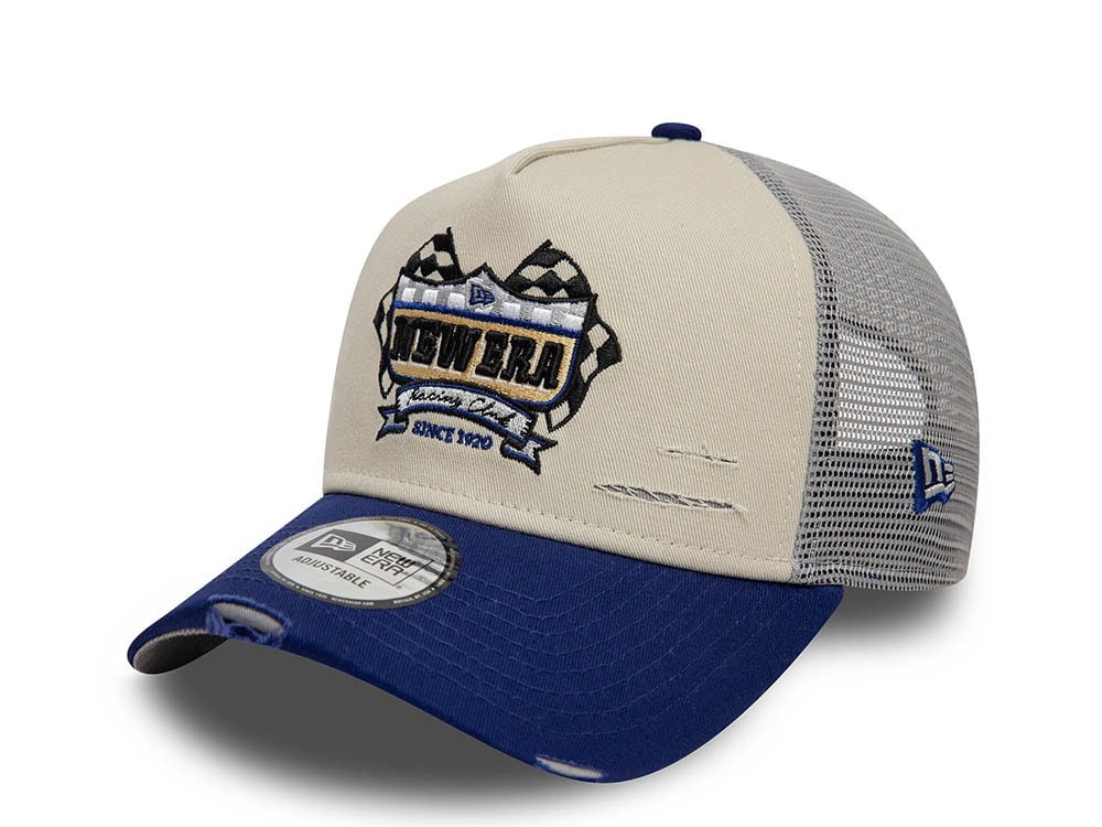 New Era Motorsport Racing Club Stone 9Forty A Frame Trucker Snapback Hat