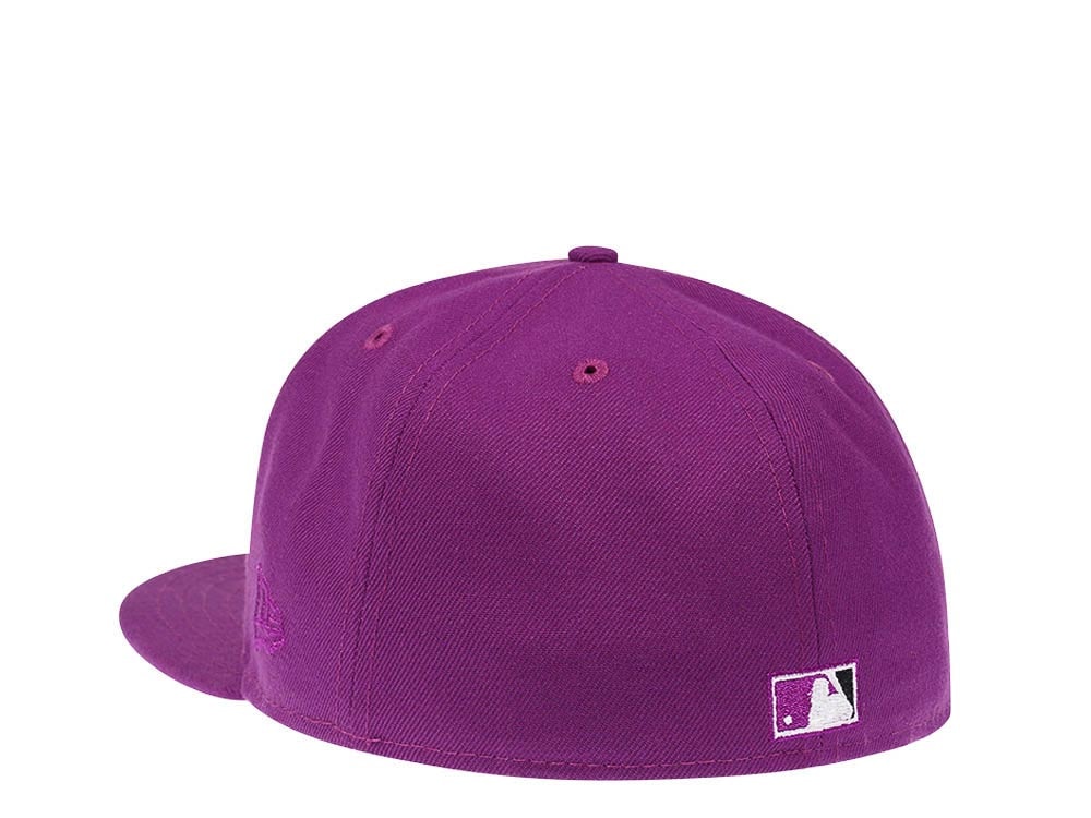 New Era Tampa Bay Rays Inaugural Season 1998 Pink Grapes Edition 59Fifty Fitted Hat