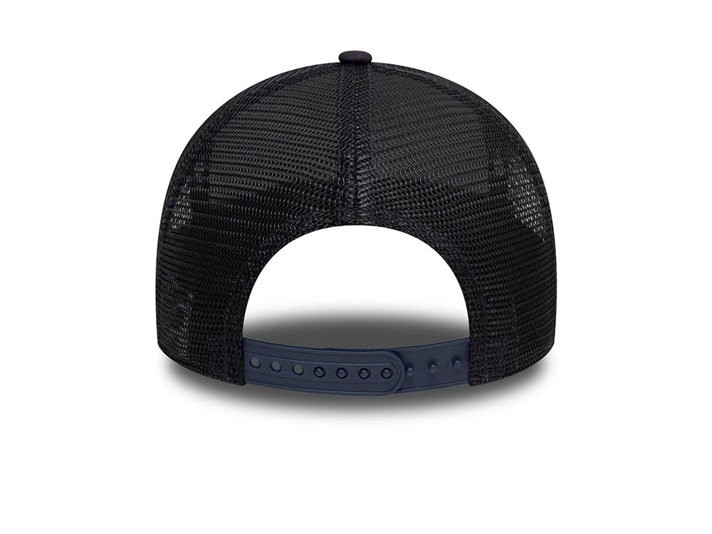 New Era Hawaii License Plate Navy 9Forty A Frame Trucker Snapback Hat