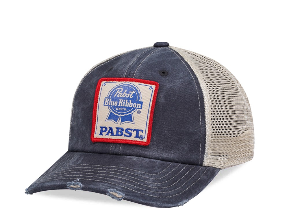American Needle Pabst Orville Trucker Snapback Hat