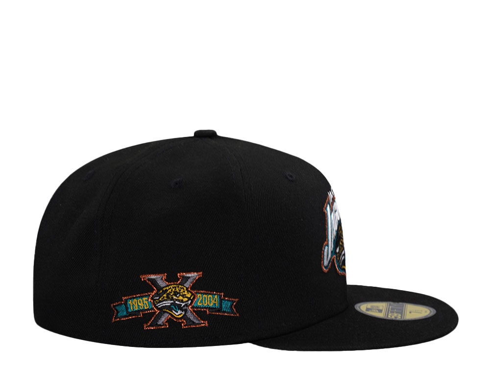 New Era Jacksonville Jaguars 10th Anniversay Edition 59Fifty Fitted Hat