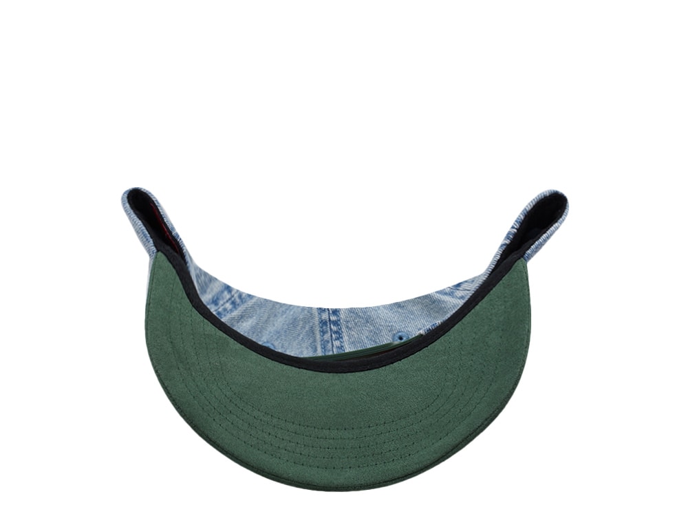 American Needle Millers High Life Fulton Denim Edition Snapback Hat