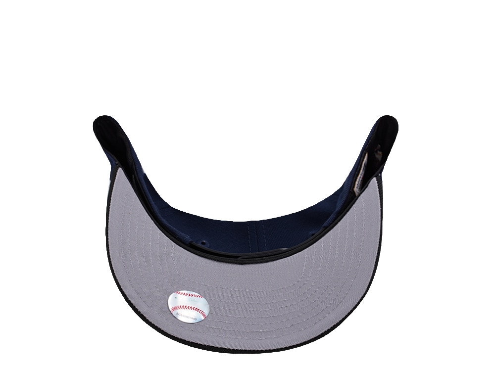 New Era Los Angeles Dodgers 40th Anniversary Ocean Blue Two Tone Edition 9Fifty A Frame Snapback Hat