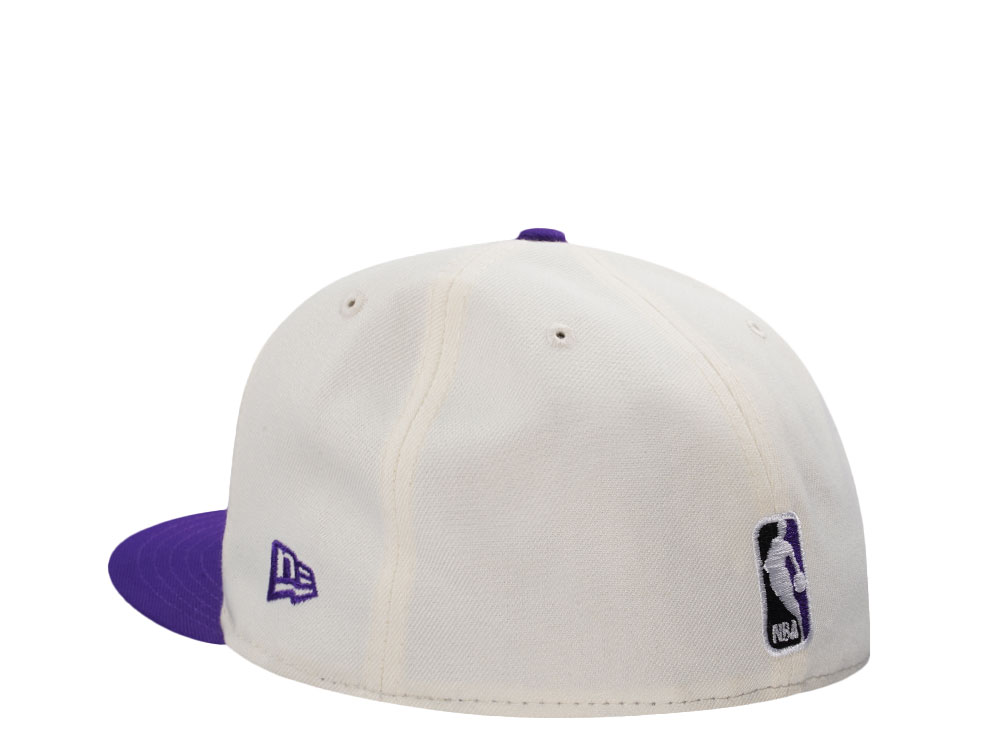 New Era Sacramento Kings Chrome Two Tone Edition 59Fifty Fitted Hat