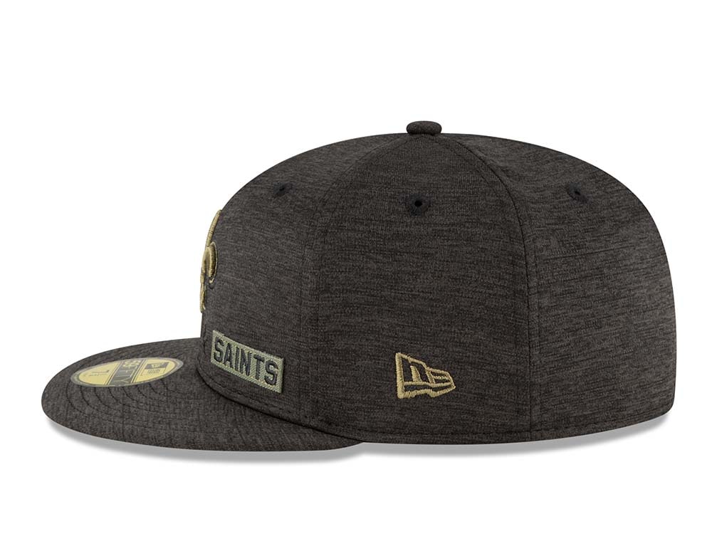 New Era New Orleans Saints Salute to Service 2020 Fitted 59Fifty Hat
