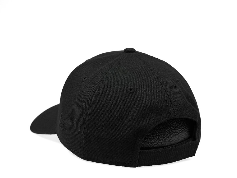 New Era Brooklyn Nets All Black Edition 9Forty Snapback Hat