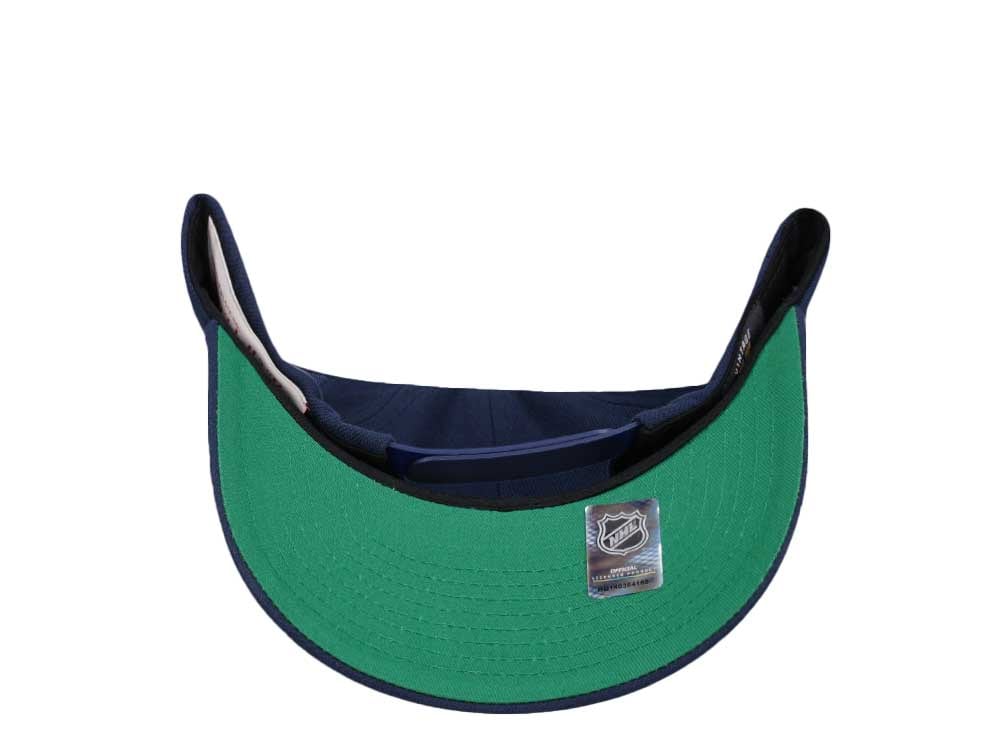 Mitchell & Ness Hartford Whalers Team Ground 2.0 Pro Navy Snapback Hat