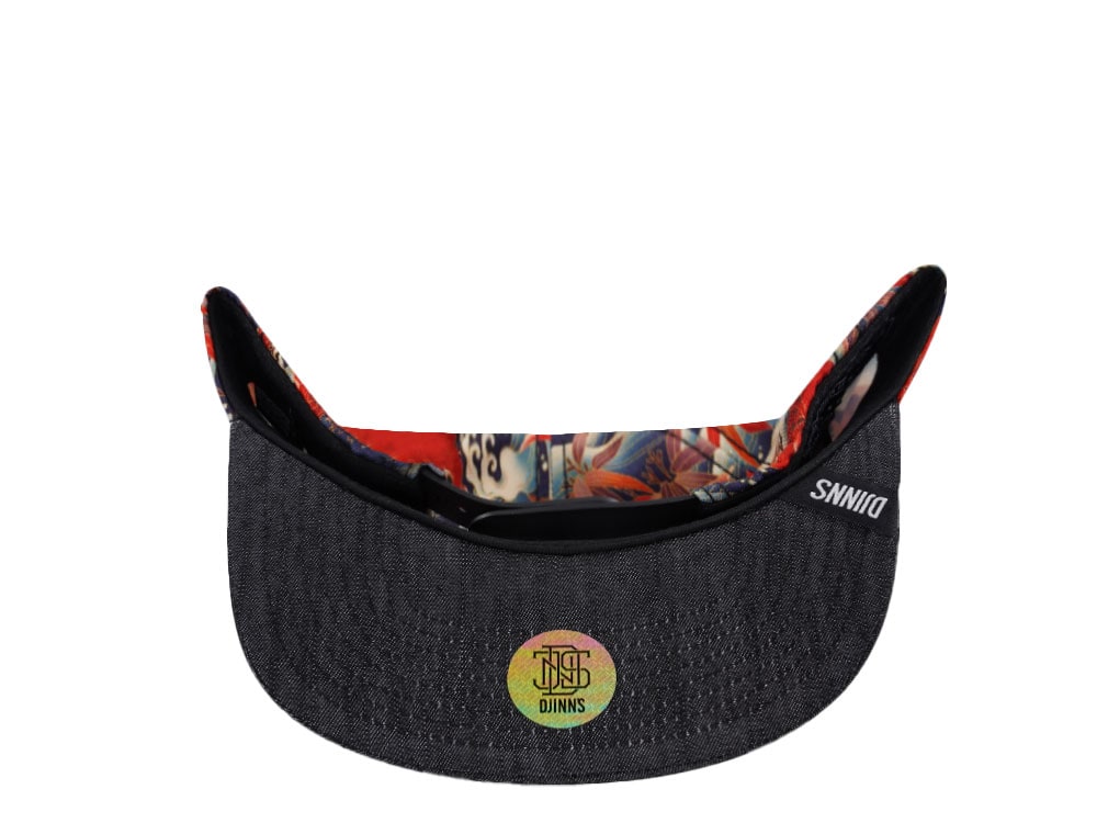 Djinns Koi Linen 6 Panel Snapback Hat