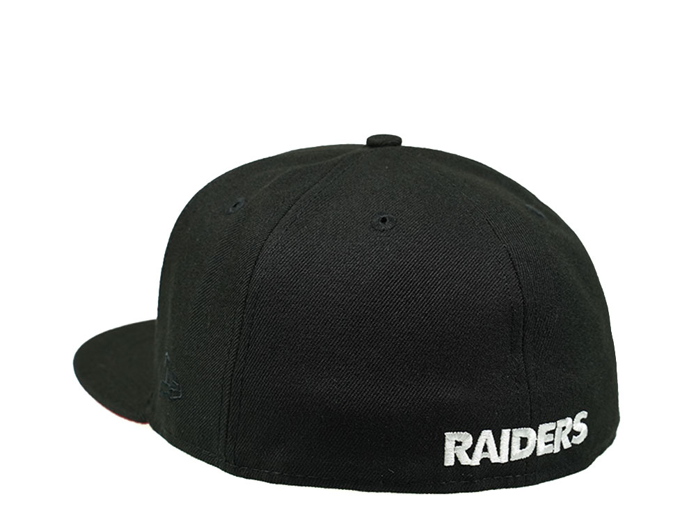 New Era Las Vegas Raiders 60th Season Black Red Edition 59Fifty Fitted Hat